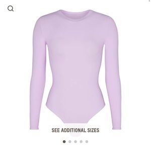 SKIMS fits everybody bodysuit in sugar plum